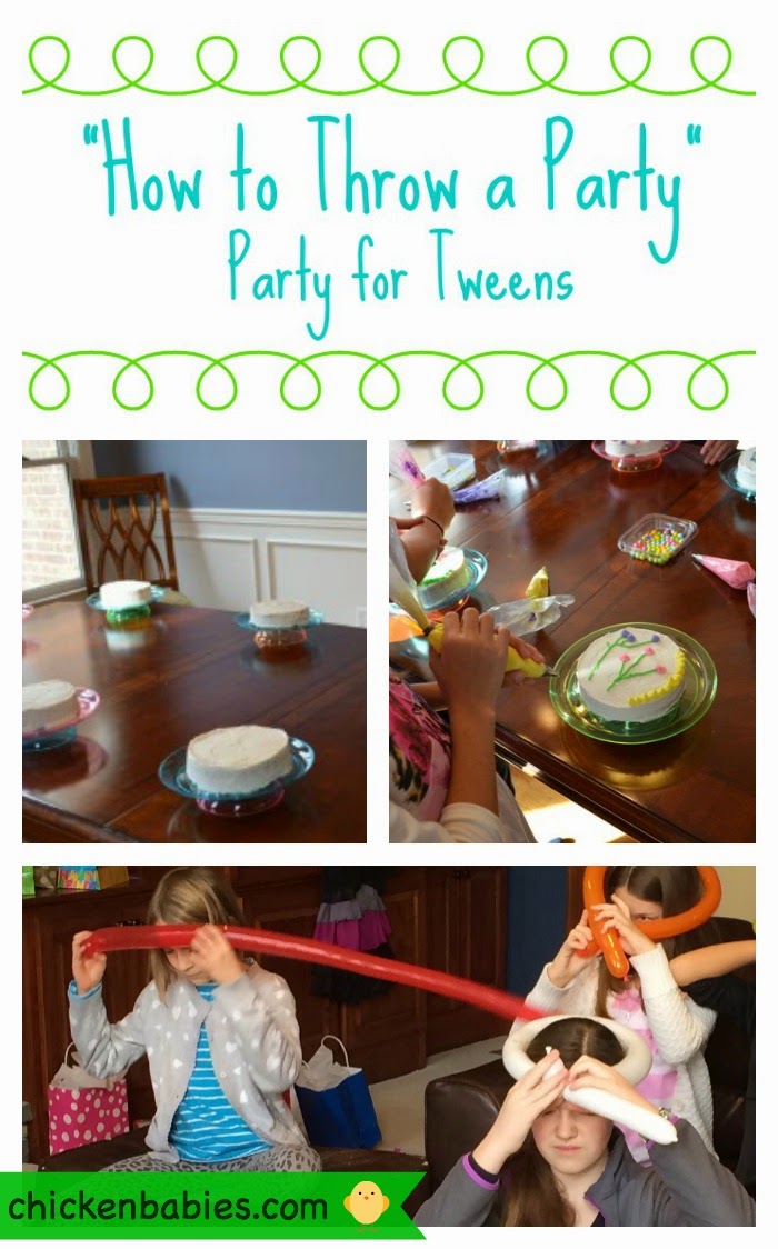 Fun ideas for a tween girl birthday party! 