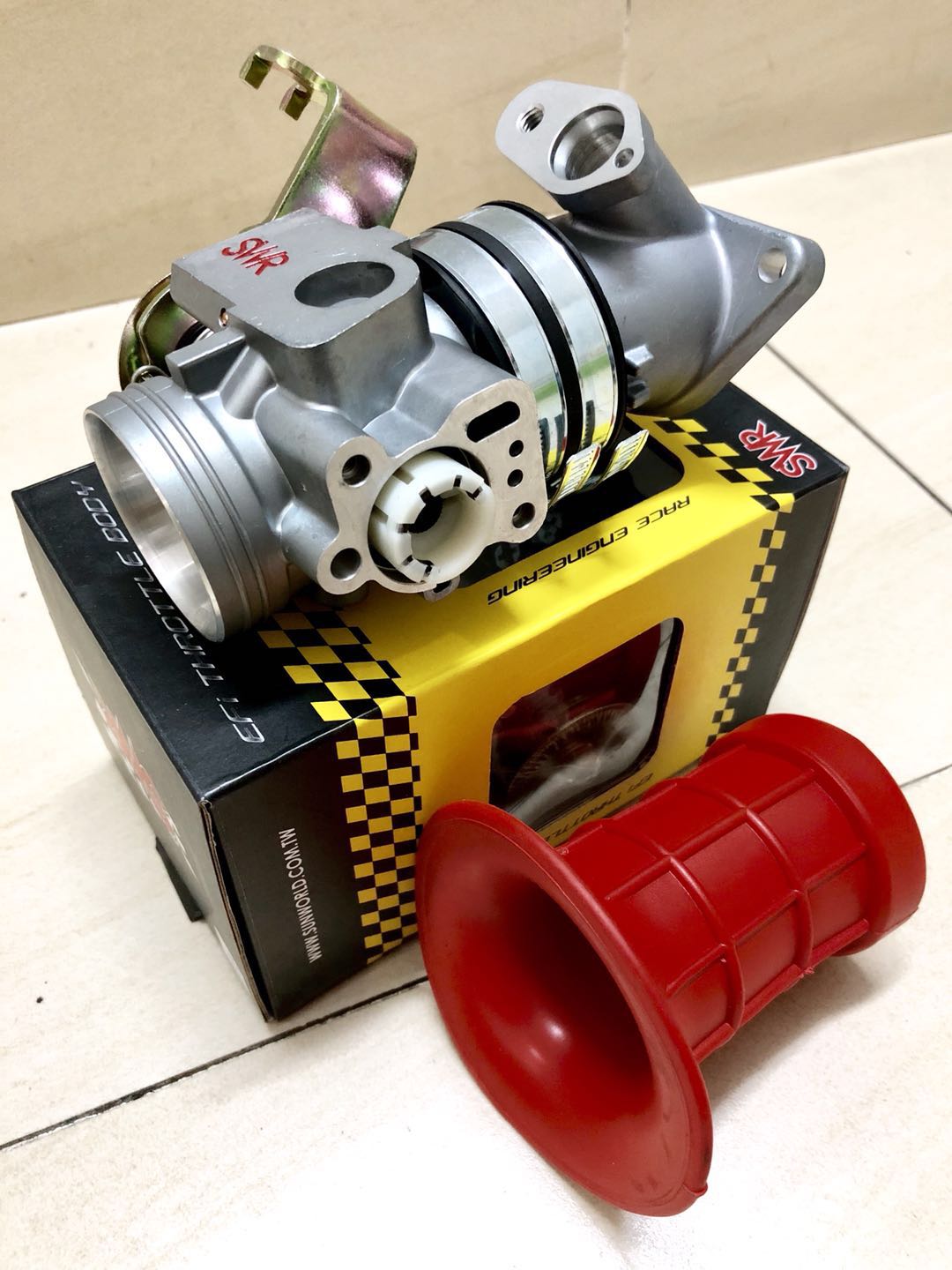 SWR THROTTLE BODY KIT YAMAHA LC150 / Y15ZR / MX KING / EXCITER 150 PALEX MOTOR PARTS ONLINE STORE