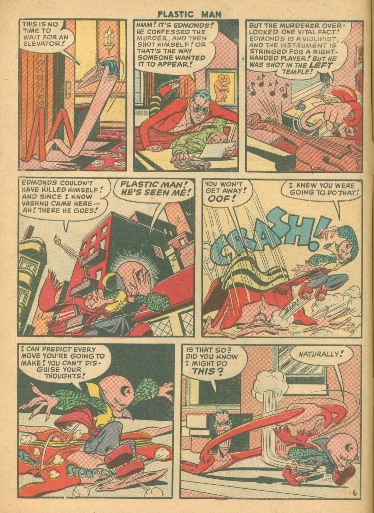 Read online Plastic Man (1943) comic -  Issue #21 - 8