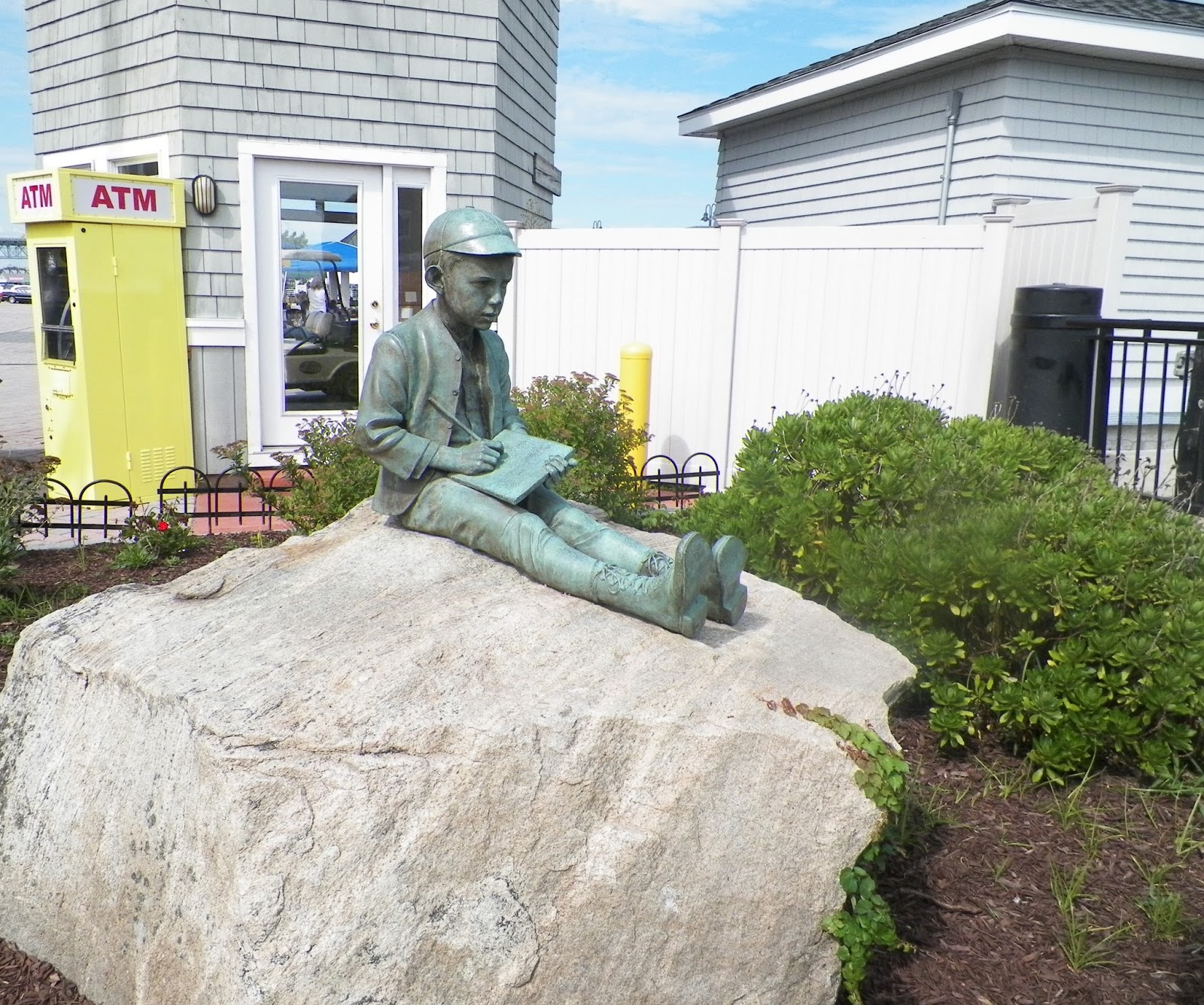 New England Travels Eugene O Neill Statue New London Connecticut