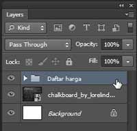 Cara Membuat Daftar Menu Makanan di Photoshop