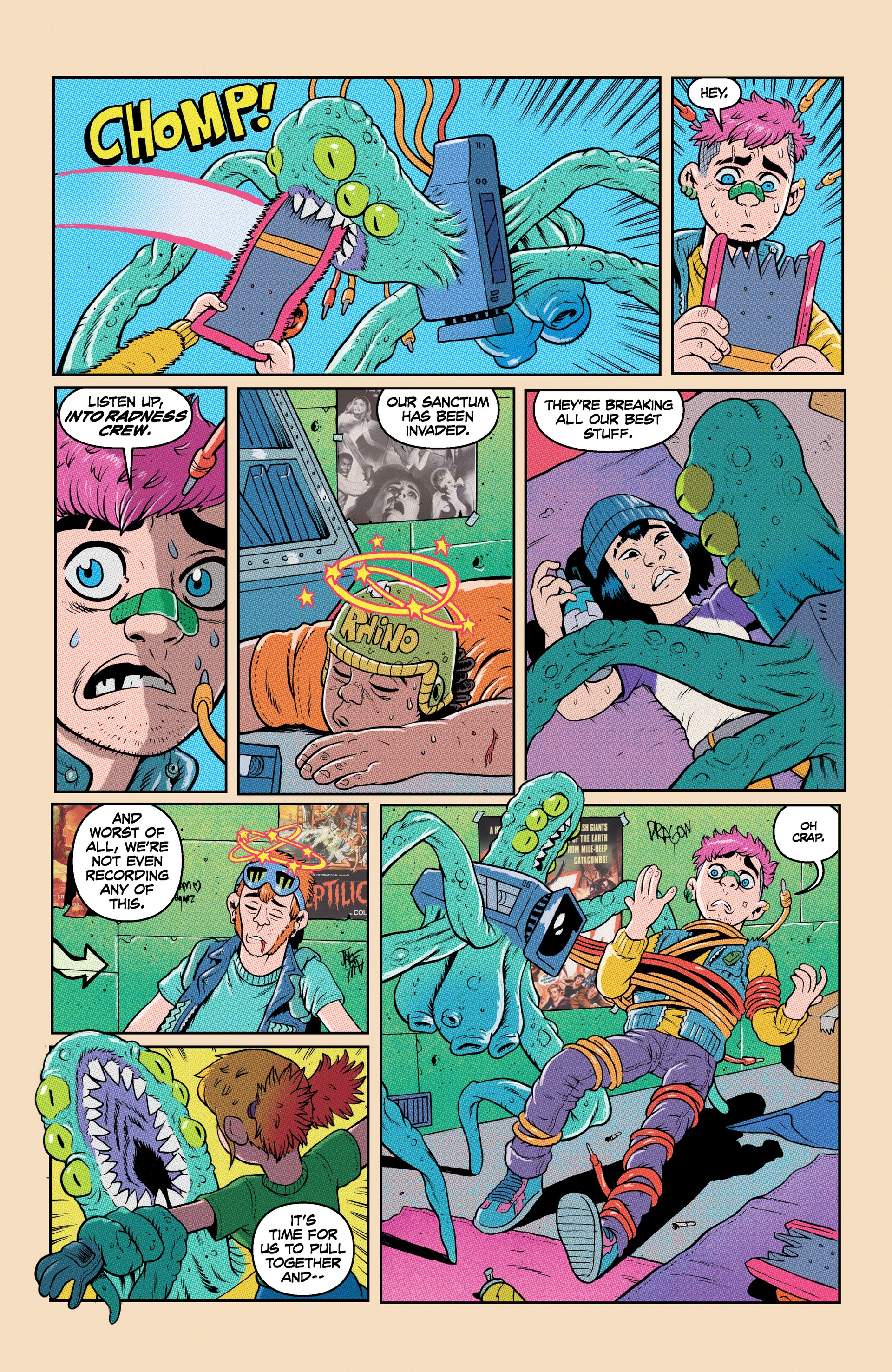 Read online Into Radness comic -  Issue # TPB - 64