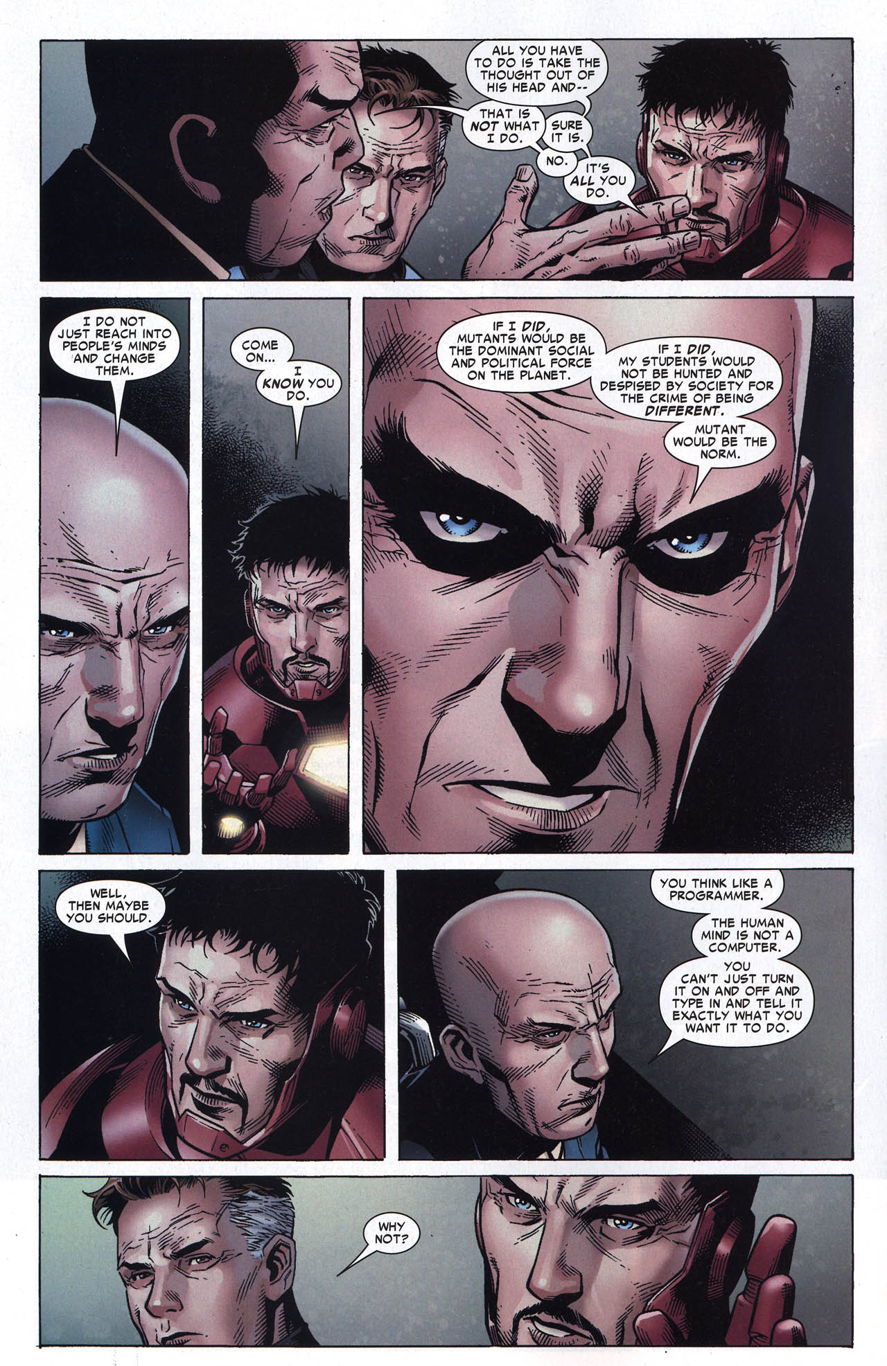 Read online New Avengers: Illuminati (2007) comic -  Issue #4 - 10