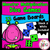  Monster Multiplication Dice Games