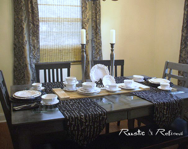 Dining Room Tour 2013 Rustic Refined