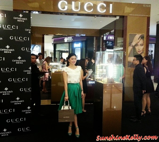 GUCCI Timepieces & Jewelry Stand Alone Store in South East Asia, Baselworld 2014, Solve Sundsbo, Horsebit, Bamboo, Diamantissima, G-Chrono in ceramic, Horsebit Collection, GUCCI, GUCCI Timepieces Jewelry, GUCCI store