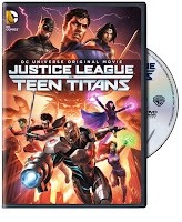Justice League Vs. Teen Titans DVD Cover
