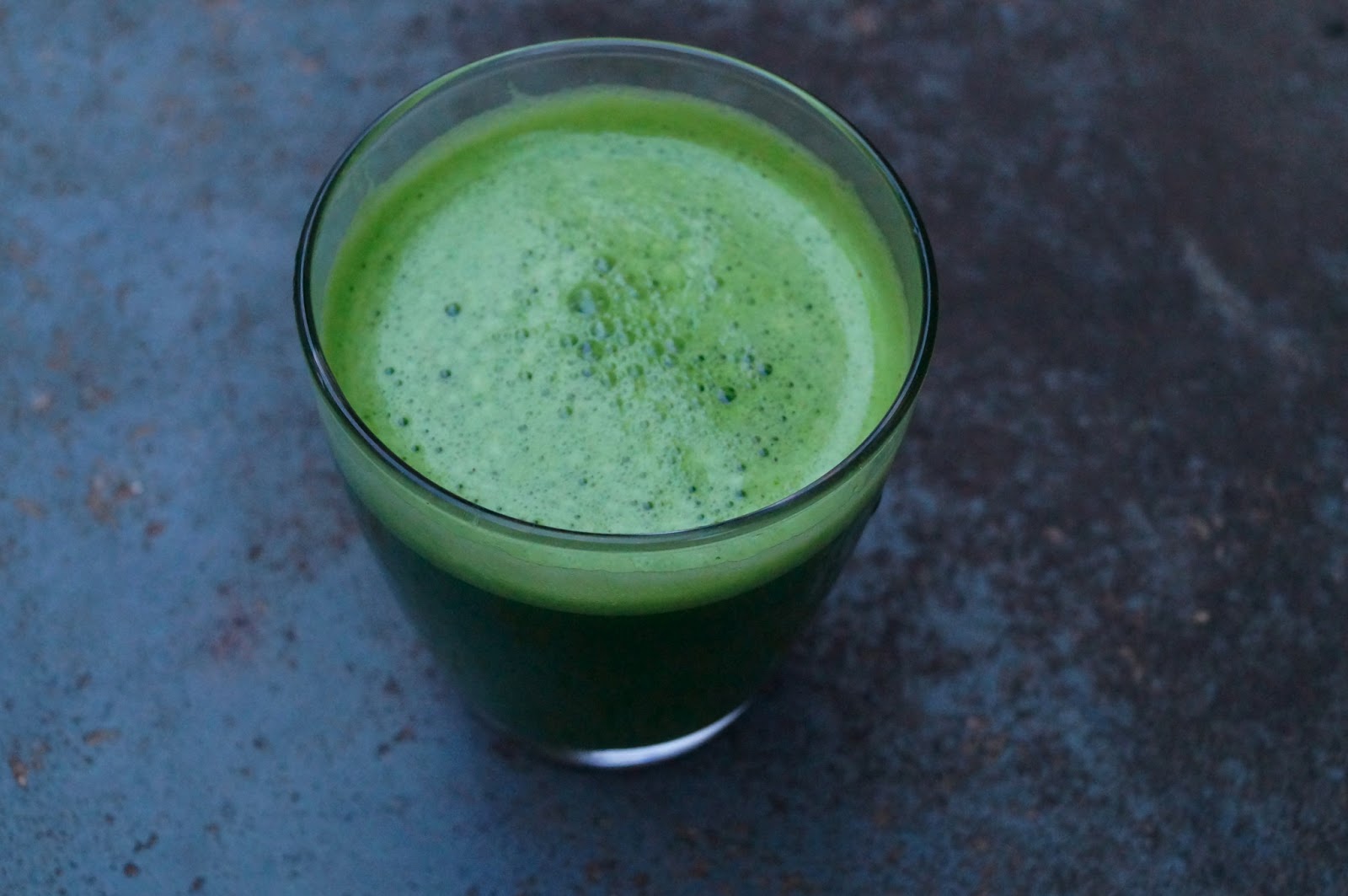 A New Hope Sugar headache cure green juice