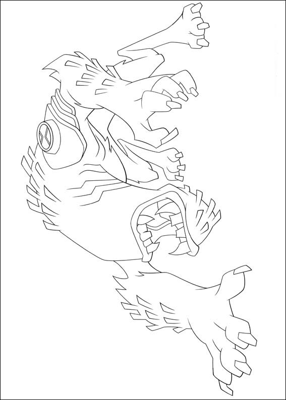 man wild mutt attacking coloring pages - photo #37