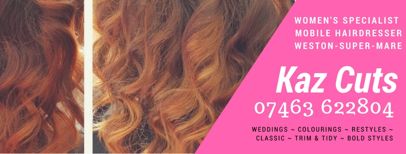 Mobile Hairdresser And Wedding Hair Weston Super Mare May 2017