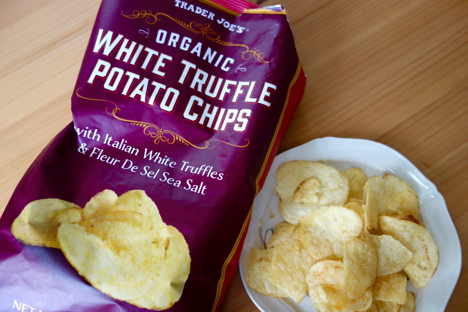 Trader Joe's Organic White Truffle Potato Chips
