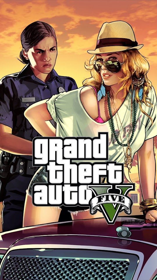 GTA 5 Woman Cop Frisk Me  Android Best Wallpaper