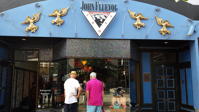 John Fluevog store in Vancouver BC