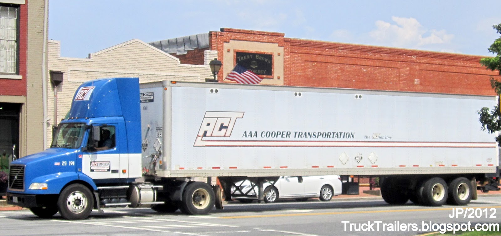 TRUCK TRAILER Transport Express Freight Logistic Diesel Mack Peterbilt