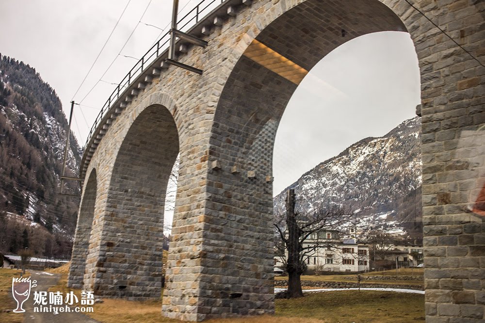 【瑞士景觀列車】伯連納列車 Bernina Express。美到不捨眨眼的世界遺產鐵道