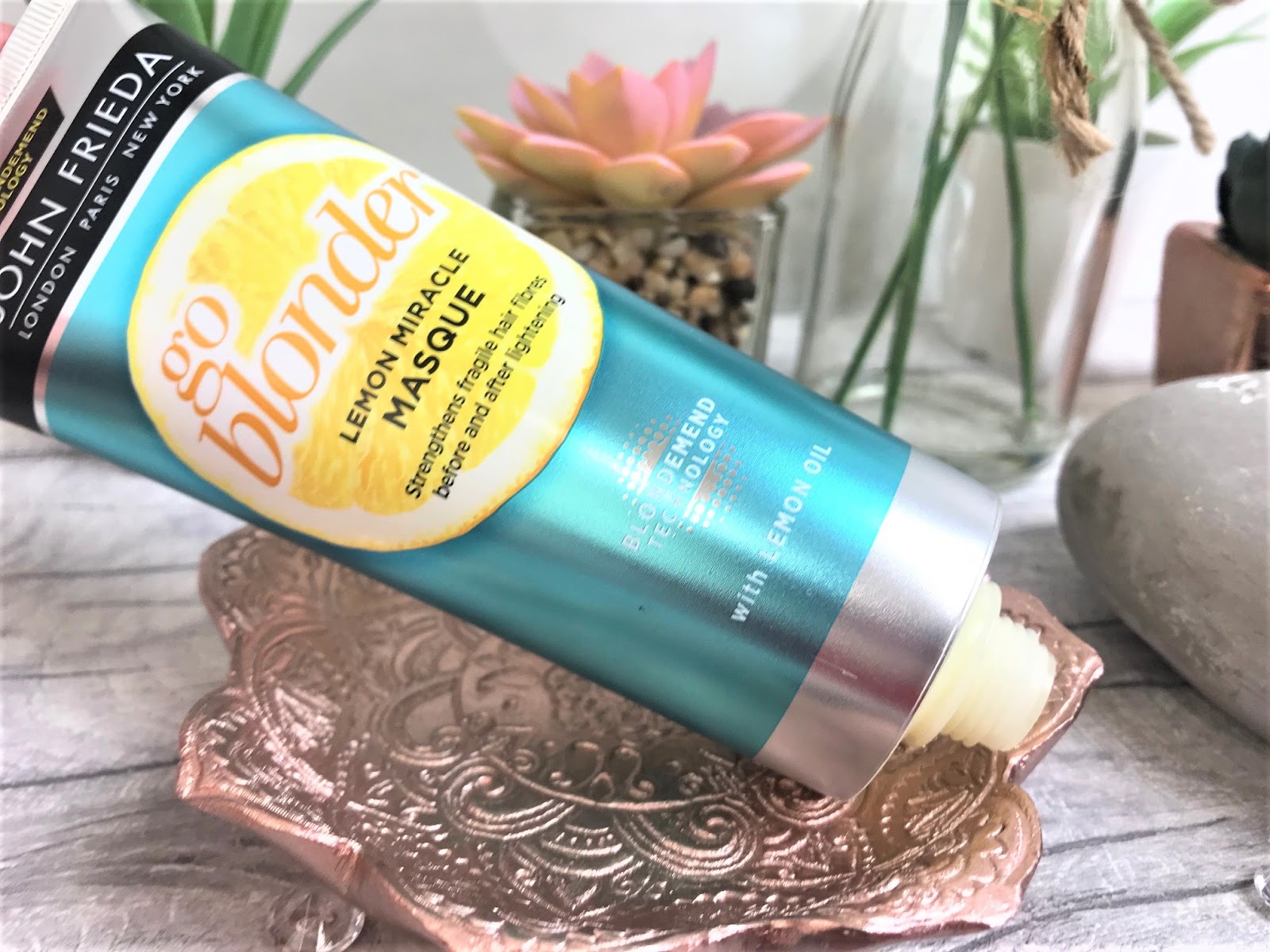 Kathryn S Loves John Frieda Go Blonder Lemon Miracle Masque Review