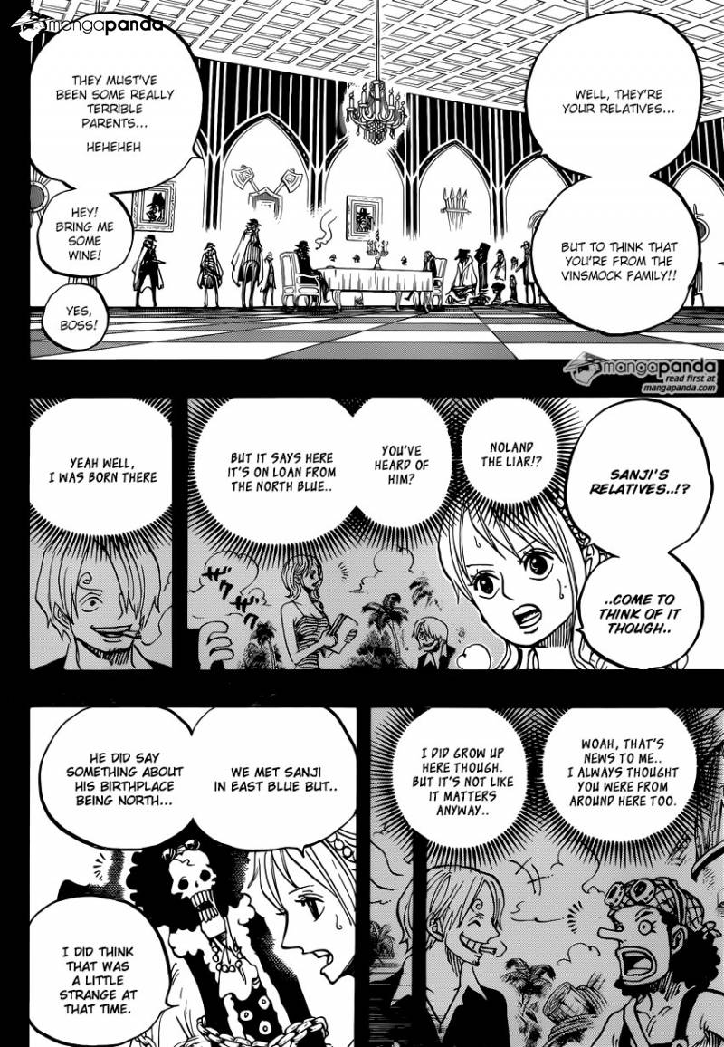 One Piece Ch.813: An Invitation to the Tea Party