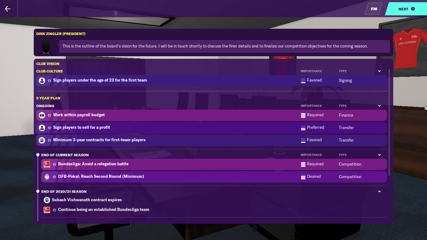 Interesting Challenges Football Manager 2020