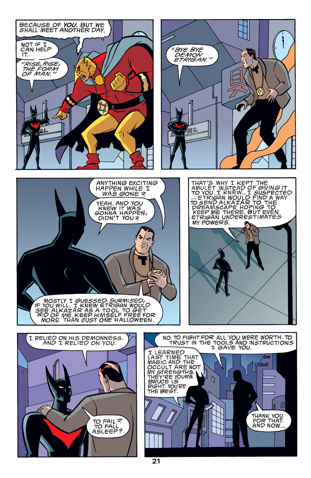 Batman Beyond [II] Issue #14 #14 - English 22