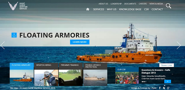 Website Screenshot: ‘Avant Garde Maritime Services, http://www.avantmaritime.com  (accessed: 11/29/2015)