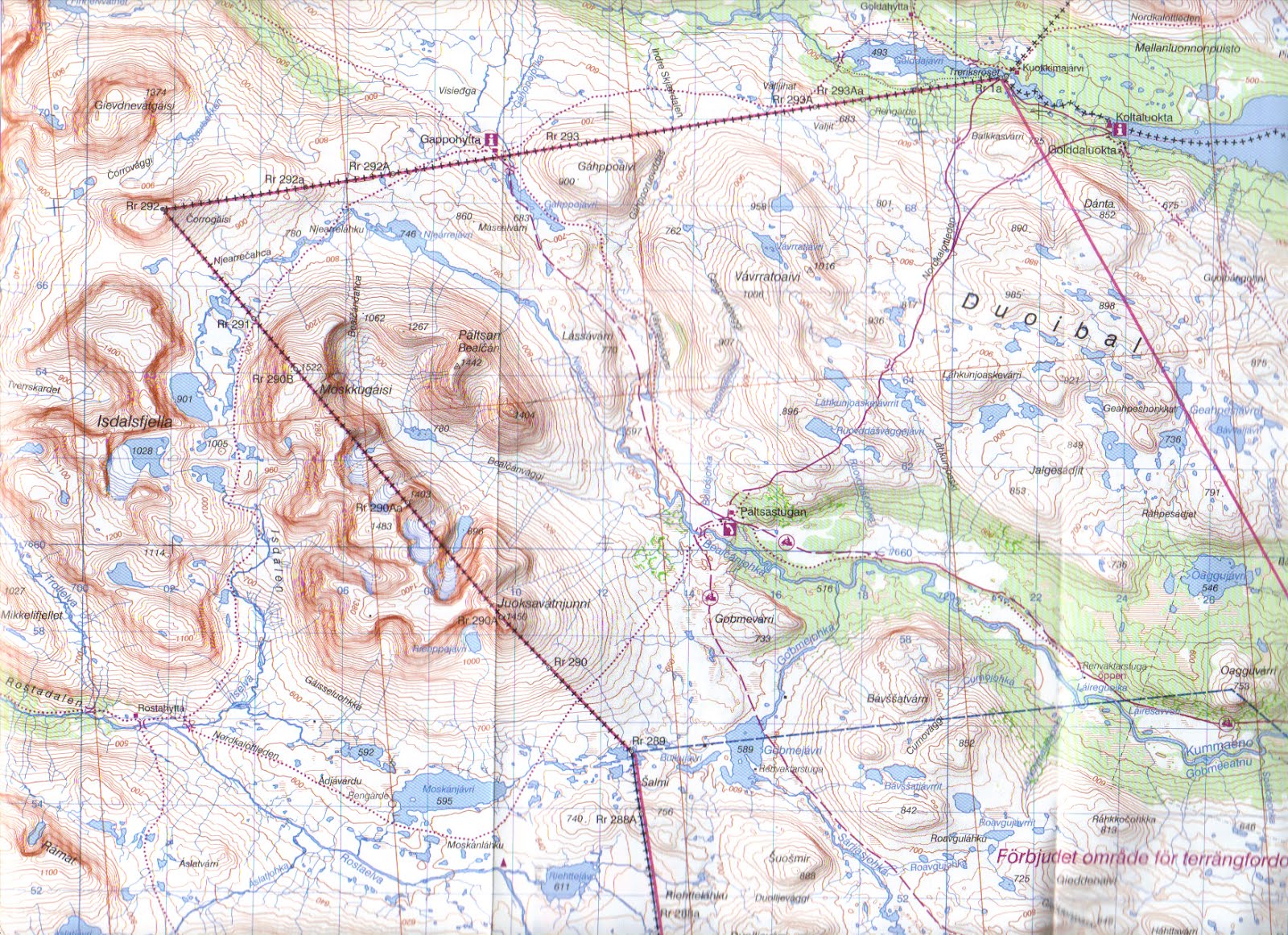 P N Juttuja Vaellus Paltsan Ja Barras Tuntureille Heinakuun