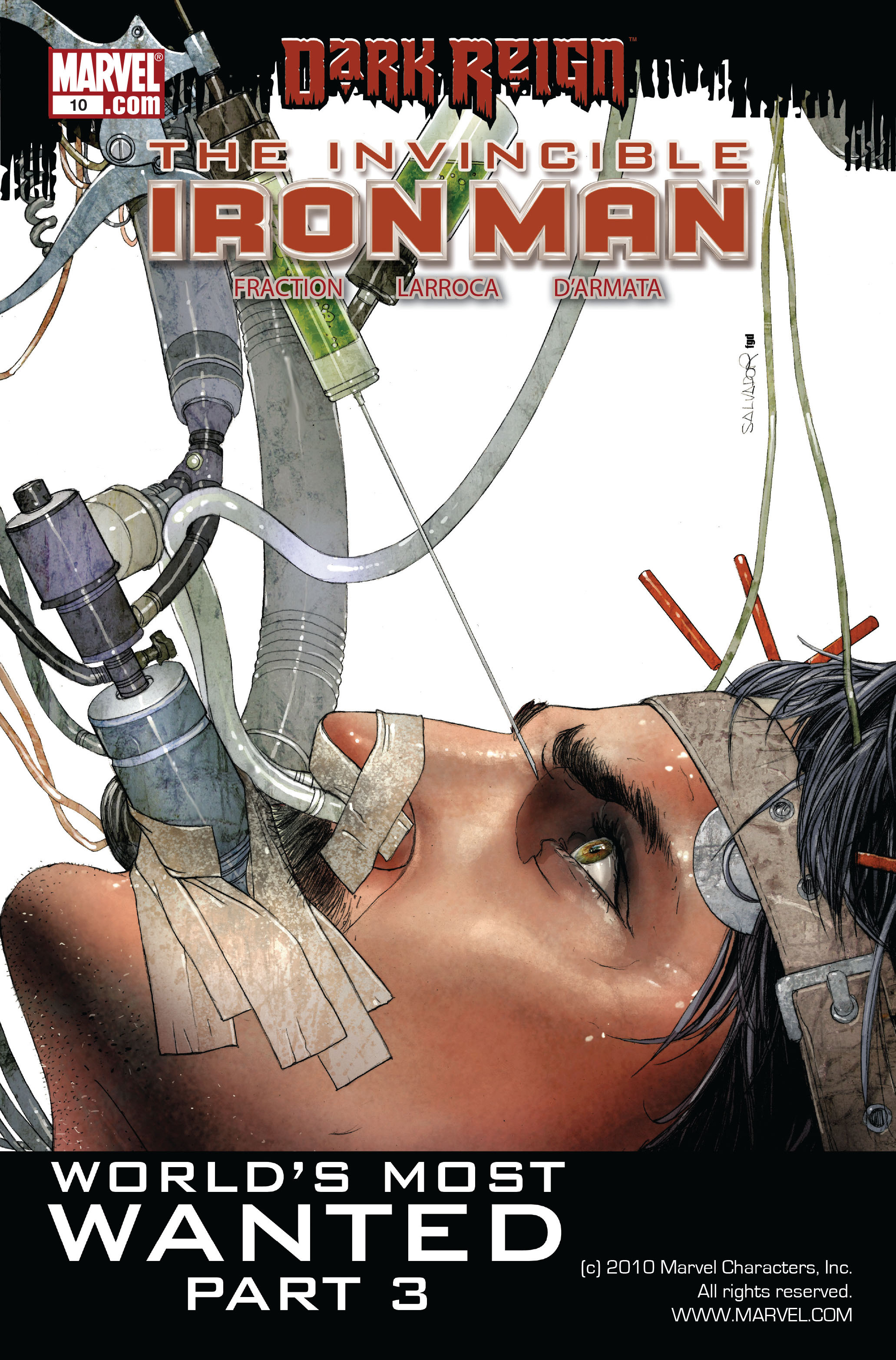 Read online Invincible Iron Man (2008) comic -  Issue #10 - 1