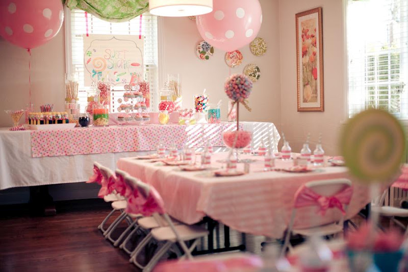 Kara's Party Ideas Sweet Shoppe 6th Birthday Party | Kara's Party Ideas