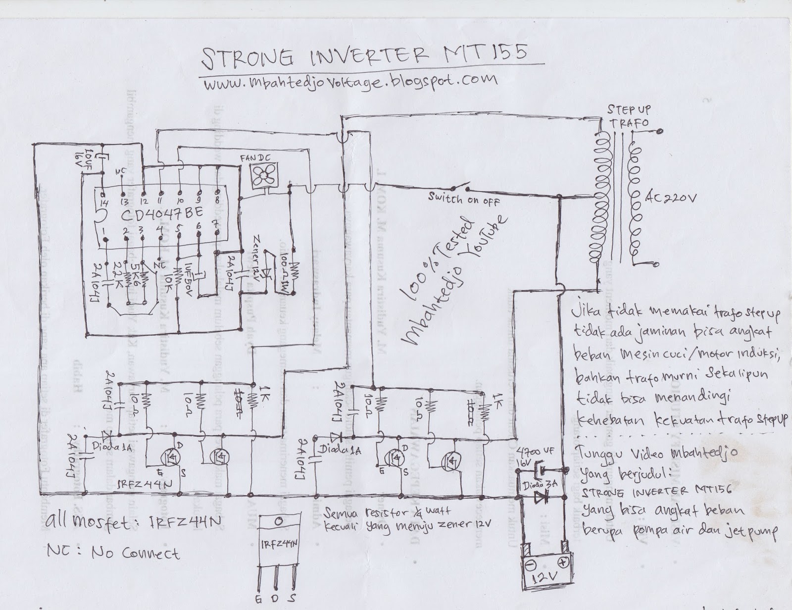 Mt156 Inverter Circuit Diagram