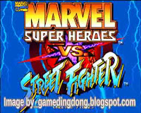 Marvel super Heroes VS Street Fighter