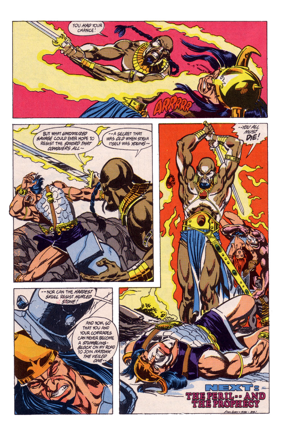 Read online Conan the Barbarian (1970) comic -  Issue #247 - 23