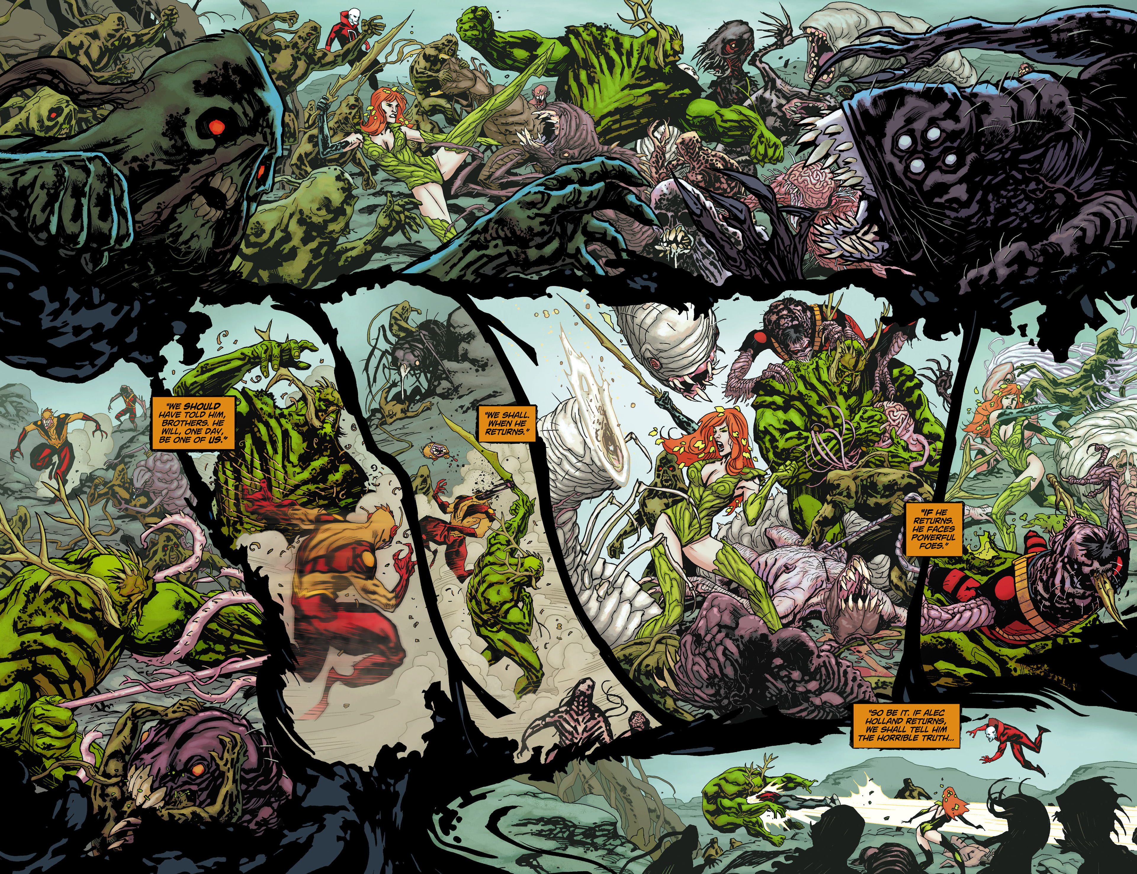 Read online Swamp Thing (2011) comic -  Issue #13 - 14