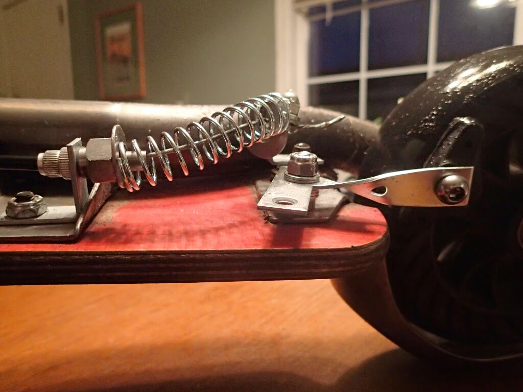 Kent's Bike Blog Adding a Hand Brake to a KickPed