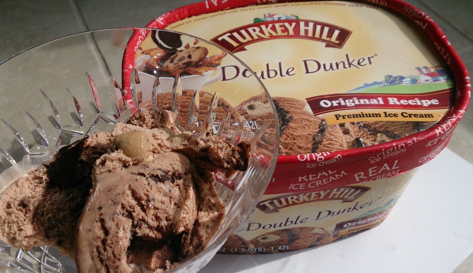 Chwile zasłodzenia lody Turkey Hill Double Dunker