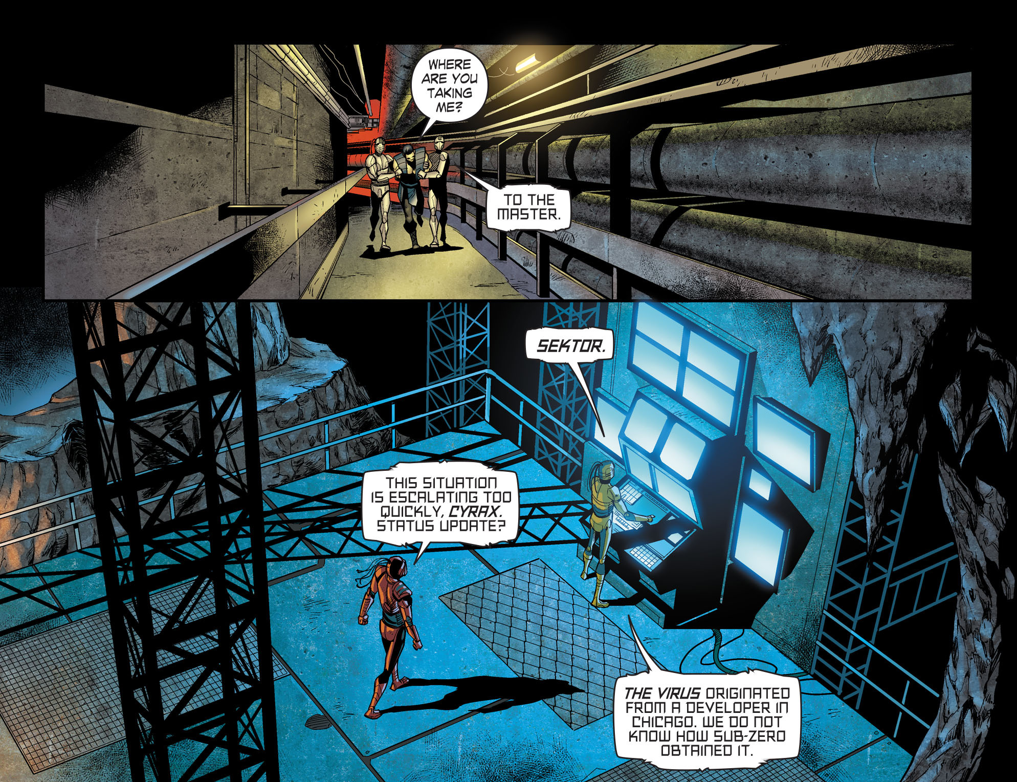 Read online Mortal Kombat X [I] comic -  Issue #35 - 14