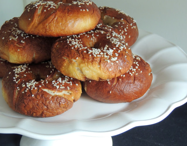 Gas Stove Girl Pretzel Bagels