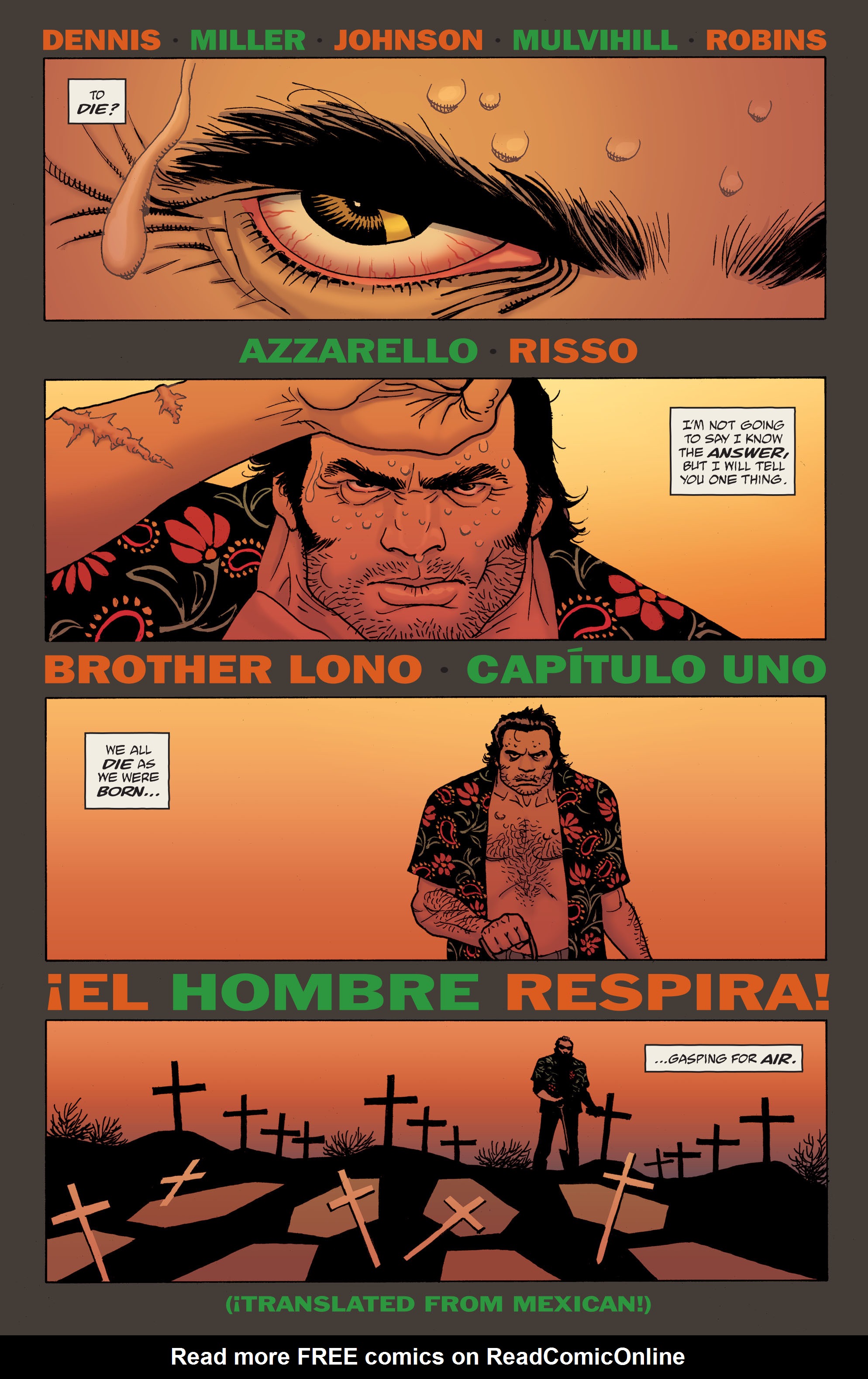 Read online 100 Bullets: Brother Lono comic -  Issue #100 Bullets: Brother Lono Full - 9