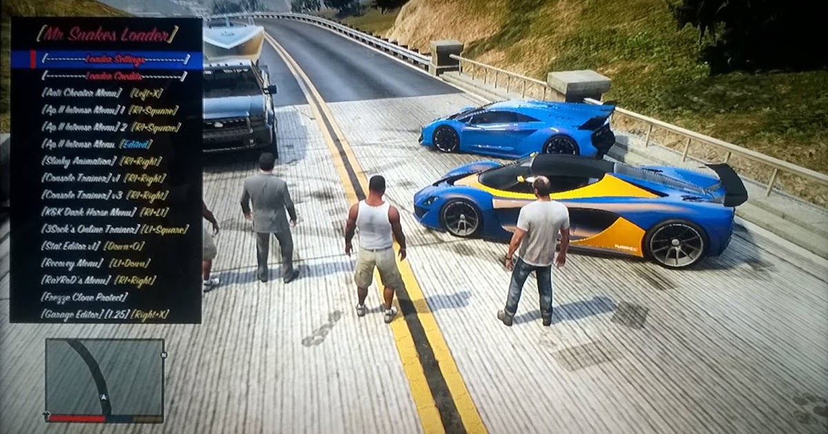 How To Instal Mod Menu GTA V On PS3 CFW GTA HD