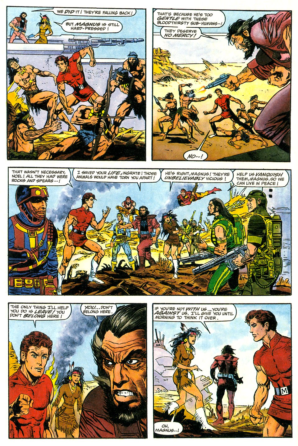 Read online Magnus Robot Fighter (1991) comic -  Issue #12 - 12