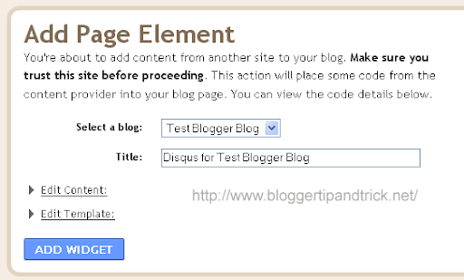 Add Page Element
