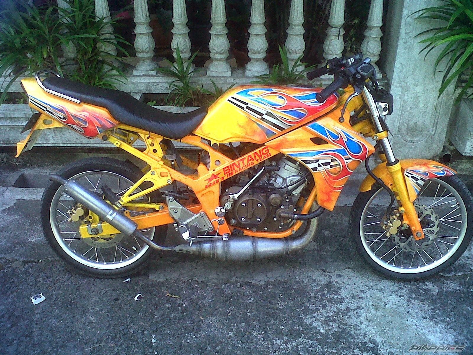 Modifikasi Kawasaki Ninja Ss 2014