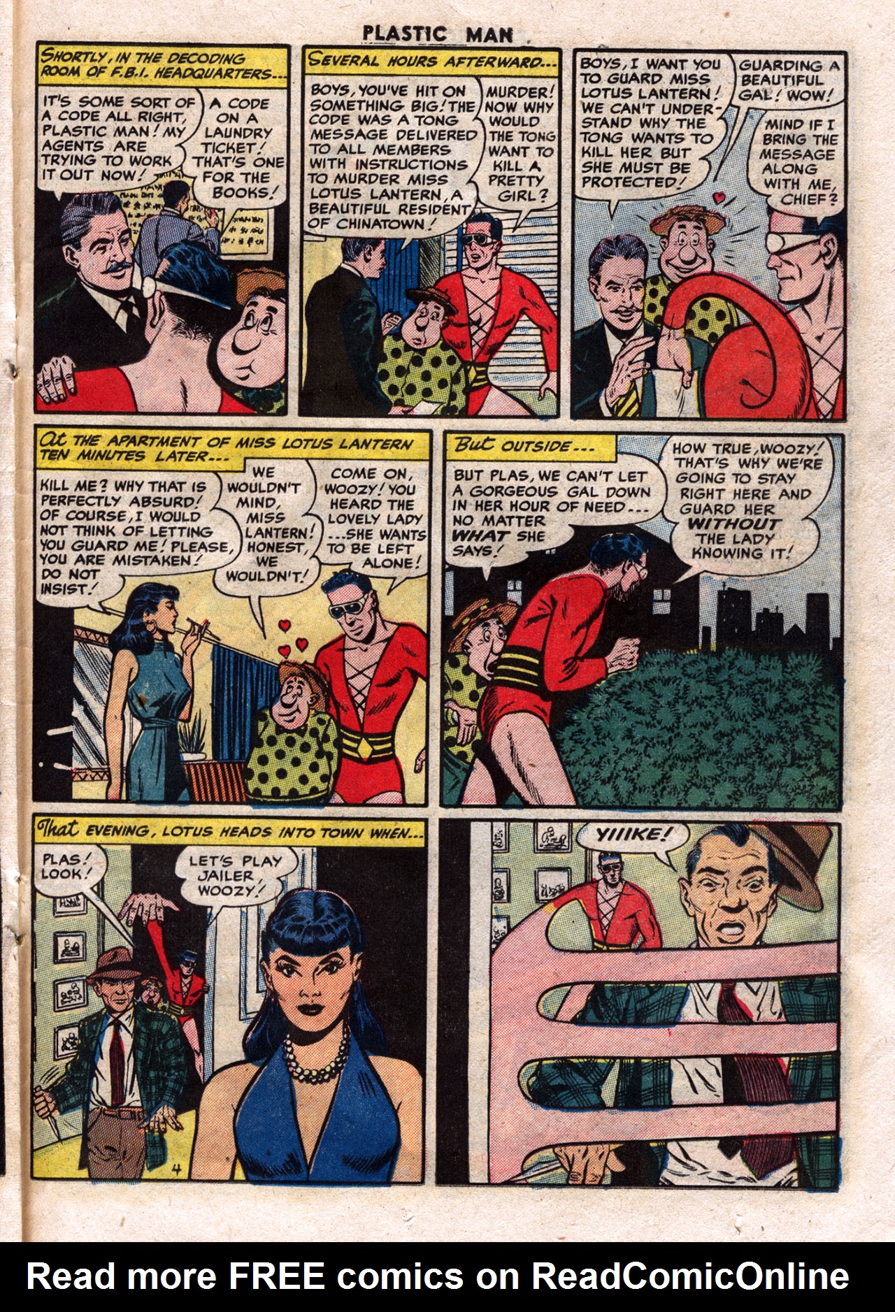 Read online Plastic Man (1943) comic -  Issue #45 - 21