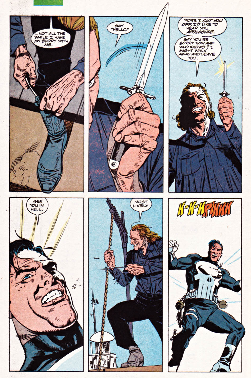 Read online The Punisher (1987) comic -  Issue #70 - Eurohit - 17