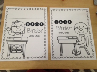 in the classroom with mrs o student data binder covers