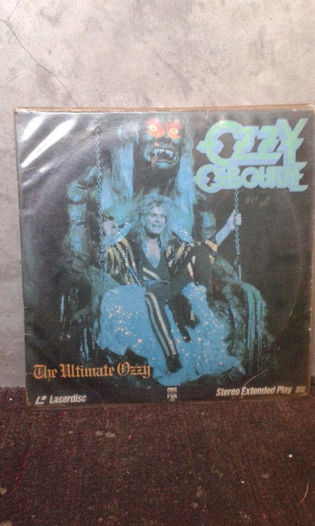Arma Jadul Laser Disc The Ultimate Ozzy