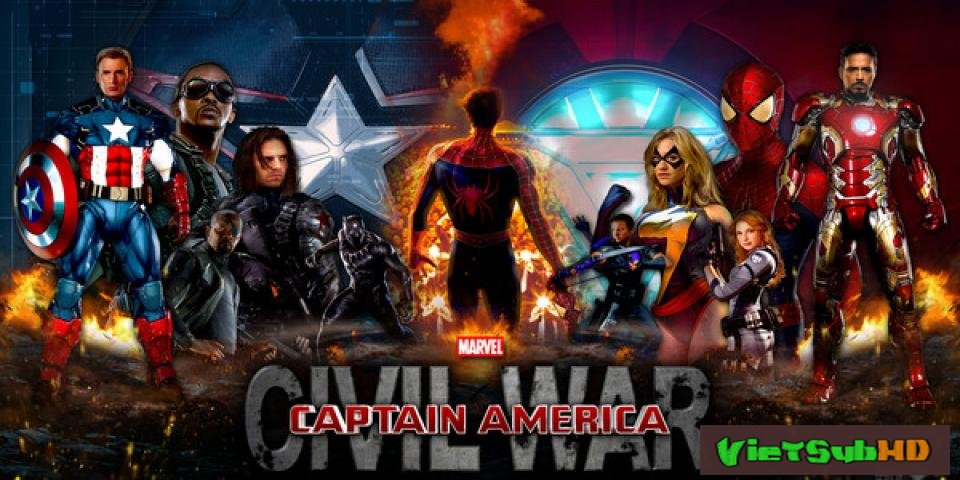 Phim Captain America 3: Nội Chiến VietSub + TM HD | Captain America 3: Civil War 2016