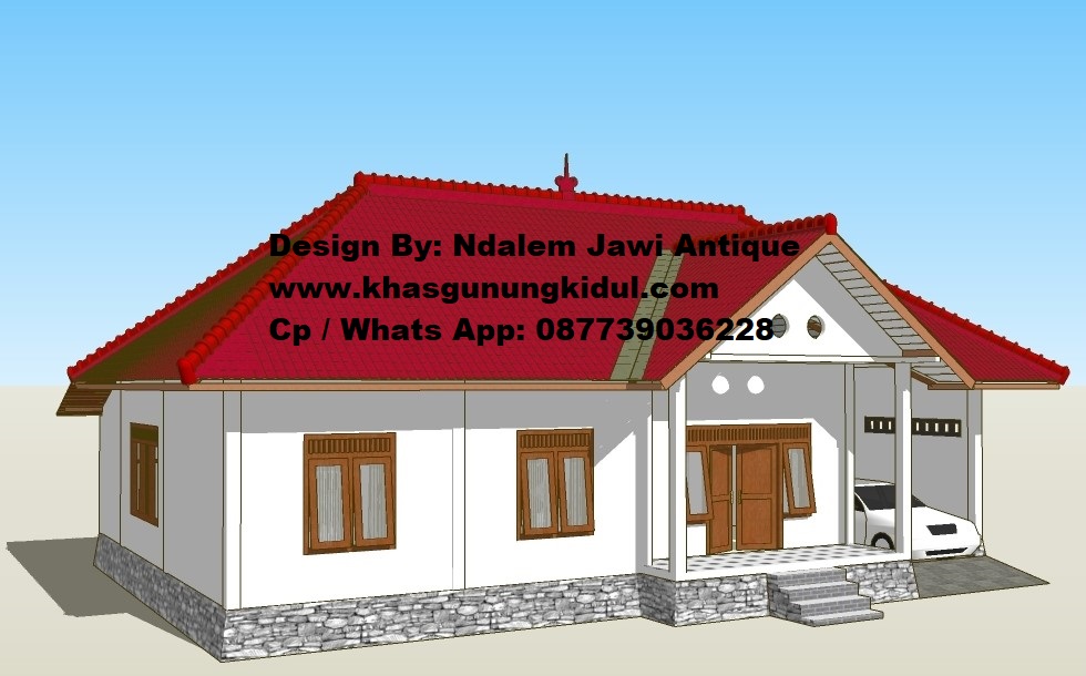 50 Foto Desain Rumah Limasan Paling Bagus