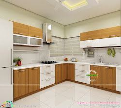 kitchen interior interiors designs modern modular dining bedroom kerala plans floor series