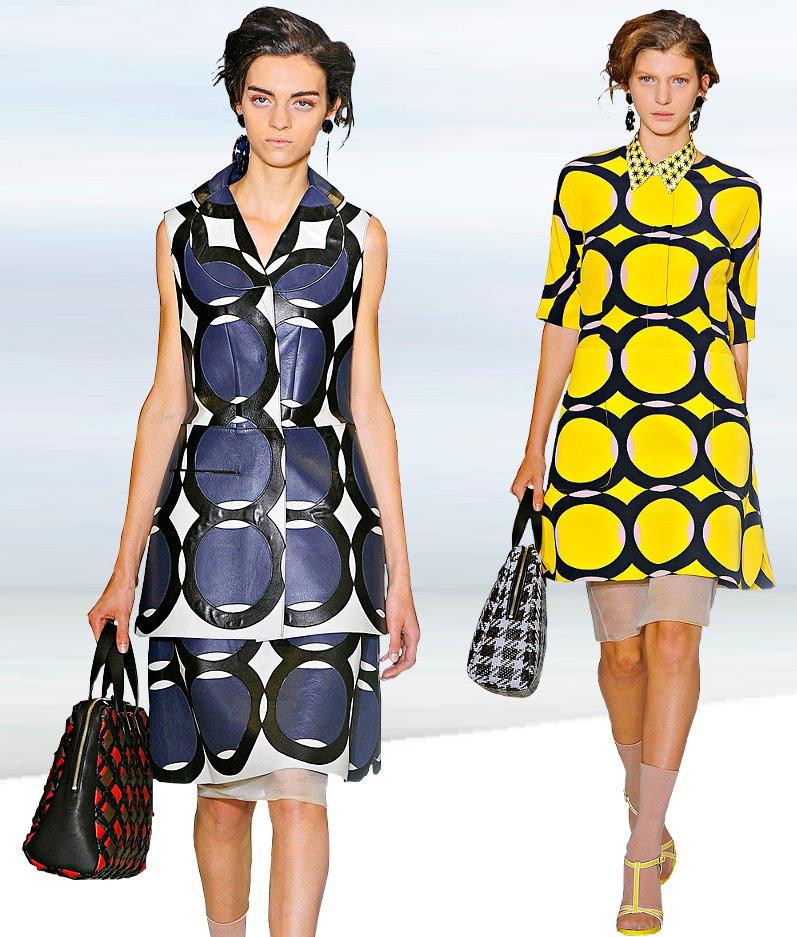 Fashion & Lifestyle: Marni Dresses Spring 2012 Womenswear