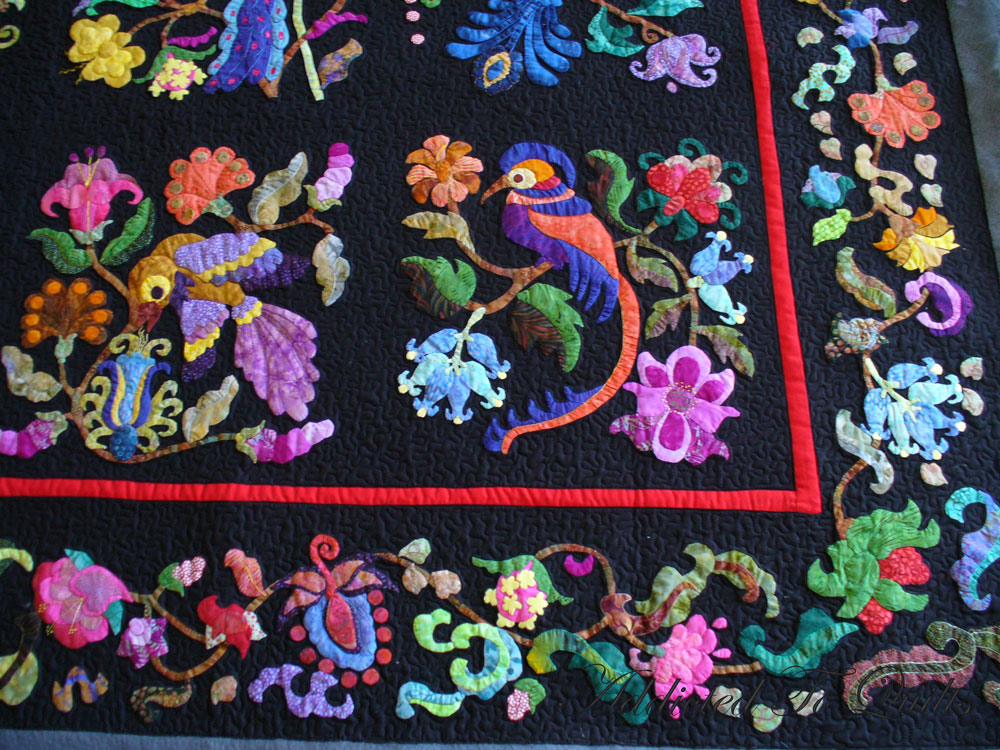 Addicted To Quilts Birds of Paradise Quilt