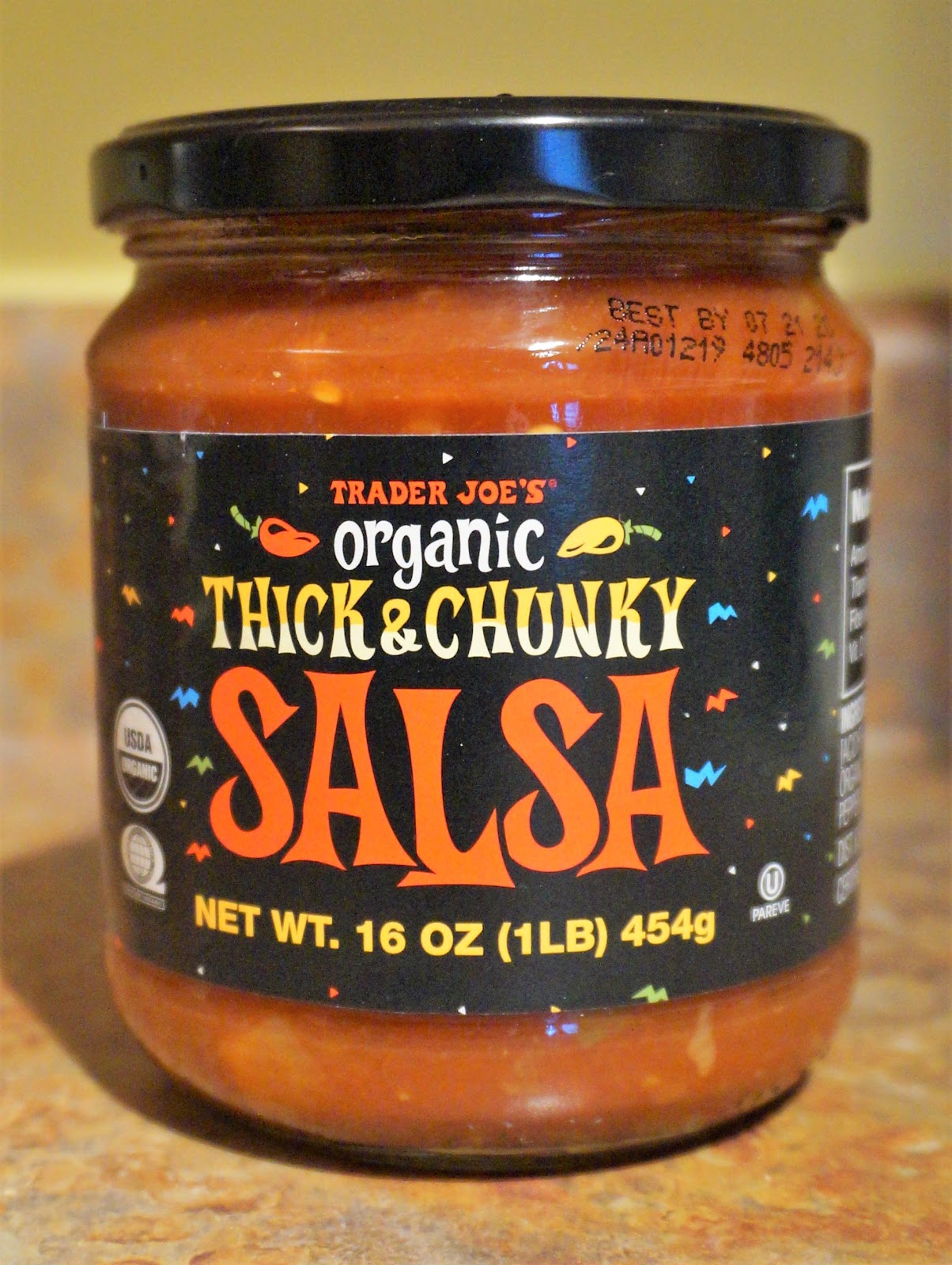 Exploring Trader Joe's Trader Joe's Organic Thick & Chunky Salsa